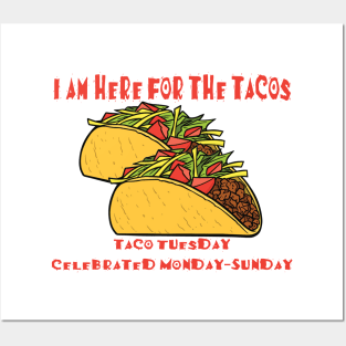 Taco Tuesday Posters and Art